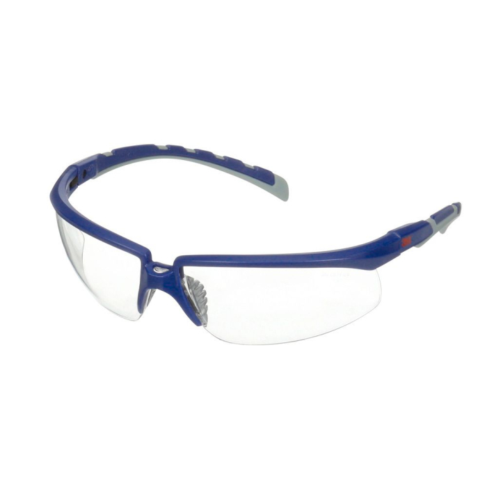 Відкриті захисні окуляри 3М Solus Clear AS+ S2001ASP-BLU (7100208825)