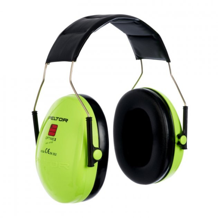 Навушники вертикальні 3М Оптим-1 H510A-470-GB HI-VIZ 27дБ (7000103737)