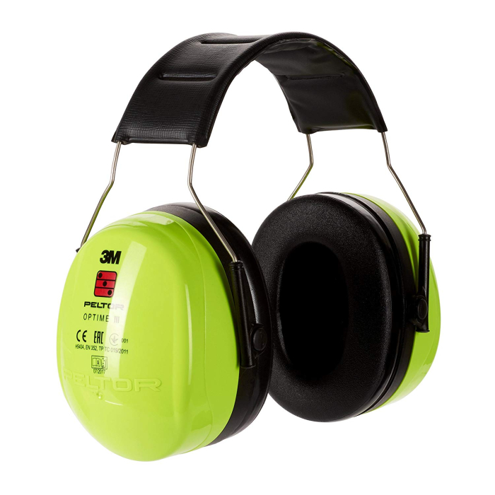 Навушники вертикальні 3М Оптим-3 H540A-461-GB HI-VIZ 35 дБ (7000038211)