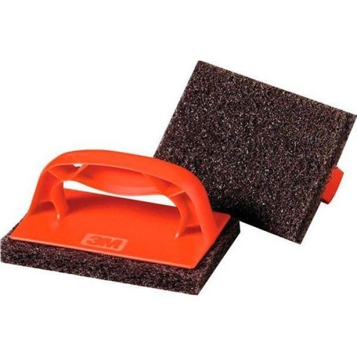 Губки з тримачем 3М Scotchbrick SB 9537 101х152 мм Червона (7100082545)