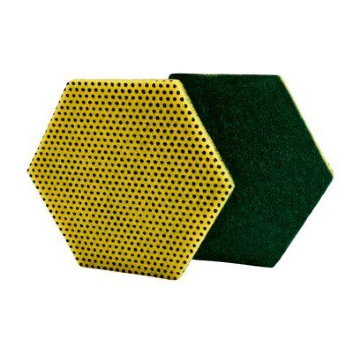 Губка формована подвійного призначення 3М Scotch-Brite SB 96 HEX WE (7100119966)