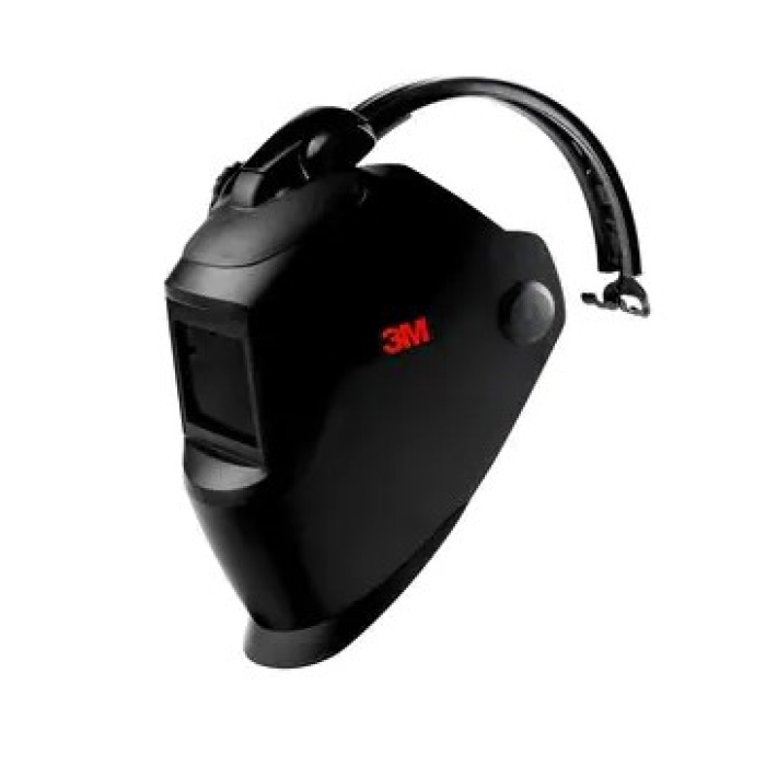 Зварювальний шолом Speedglas 10 QR без фільтра та без каски з рейкою 3М 101180 Чорний (7100031419)