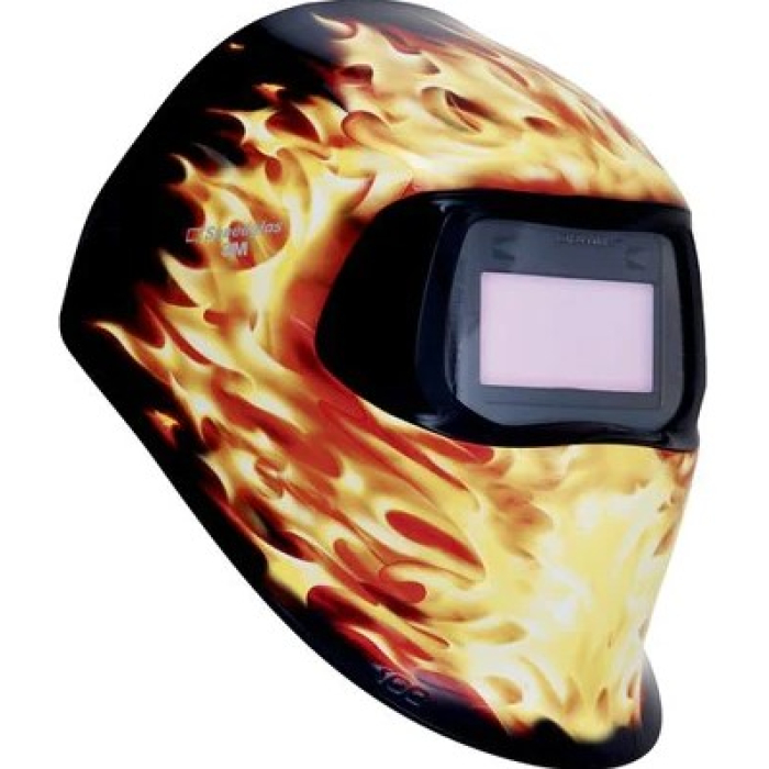 Зварювальна маска Speedglas 100V із затемненням 3/8-12 3М 751220 Вогняна (7100166708)