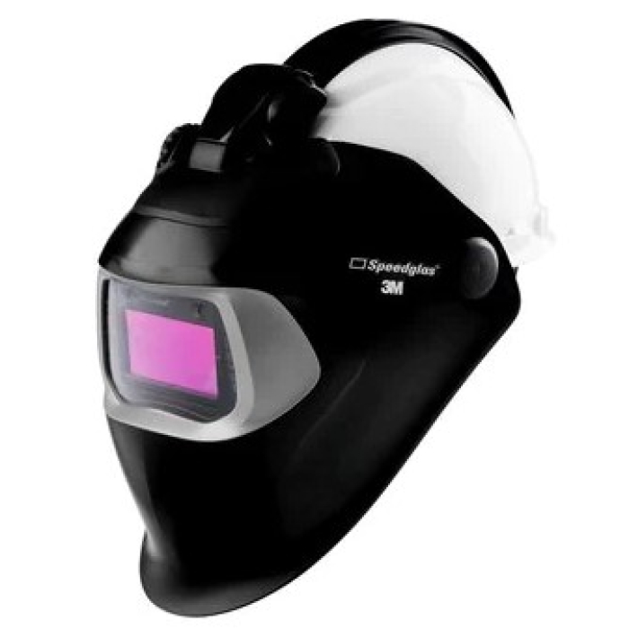 Зварювальна маска Speedglas 100-QR із захисним шоломом та фільтром 100V 3М 783520 Чорна (7100166717)