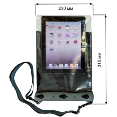 Водонепроникна сумка для планшета AQUAPAC 671 Waterproof iPad Case Portrait Сіра