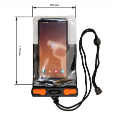 Чохол водонепроникний для телефону AQUAPAC 2001 Aquasac Waterproof Phone Case Чорний