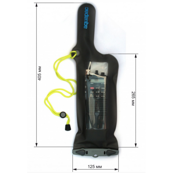 Чохол водонепроникний для рації AQUAPAC 248 Large VHF Classic Case Сірий