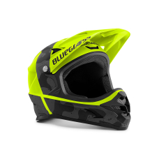 Повнолицьовий шолом BLUEGRASS INTOX Full-Face Helmet M Fluo Yellow Black Camo (Matt)