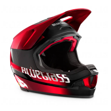 Повнолицьовий шолом BLUEGRASS Legit Carbon M Black Red Metallic (Glossy)