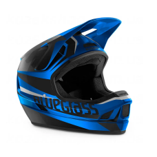 Повнолицьовий шолом BLUEGRASS Legit M Blue Metallic Black (Glossy)