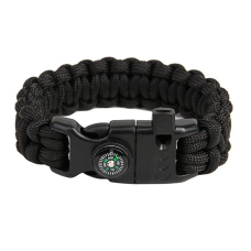 Браслет виживання із паракорду Кобра Safety Survival Bracelet Black