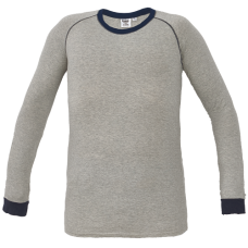 Футболка з довгим рукавом утеплена CERVA LION 3XL/4XL Сіро-меланжева