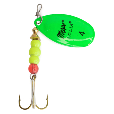 Блешня вертушка Mepps Aglia Fluo Chartreuse №4 9 г Зелена 1 шт