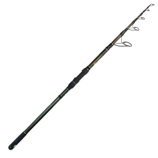 Спиннінг корповий телескопічний BoyaBy Crank UP TO 4.0 lb CARP LB-390 3,9 м (до 180 г) Чорний/Олива