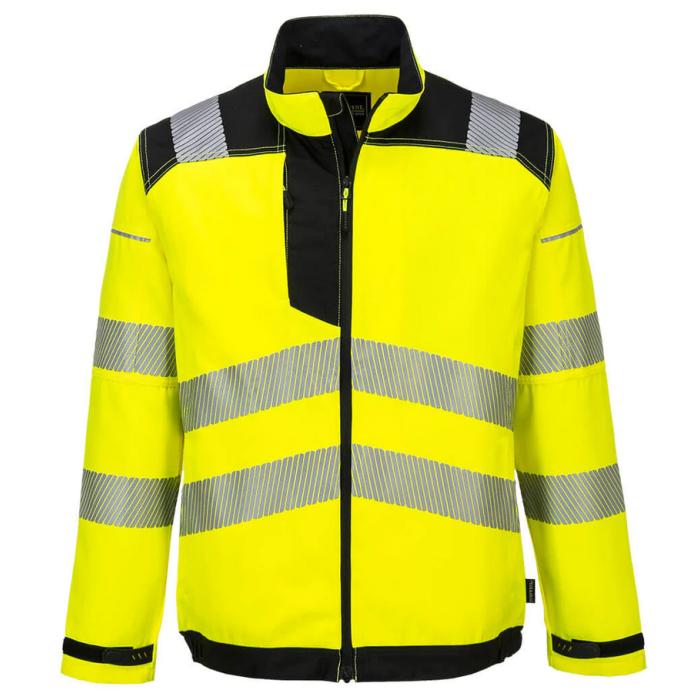 Куртка сигнальна Portwest T500 PW3 Hi Vis Work Jacket розмір M Жовто-чорна (T500YBRM)
