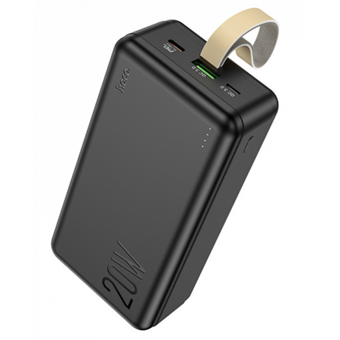 Повербанк HOCO J87B Tacker 30000mAh PD20W+QC3.0 Black