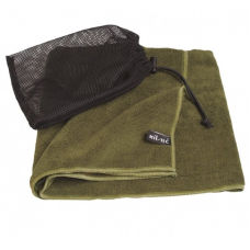 Рушник армійський з мікрофібри 100х50 см MIL-TEC HANDTUCH MICROFIBRE Олива