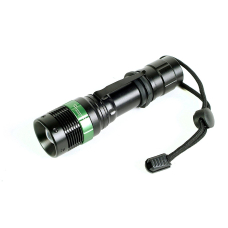 Ручний ліхтарик з оптичним зумом BAILONG Police BL-8455 Чорний
