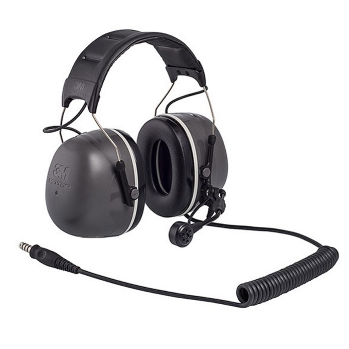 Навушники протишумні вертикальні 3M PELTOR CH-5 Headset Mil Темно-сірі (MT73H450A-38)