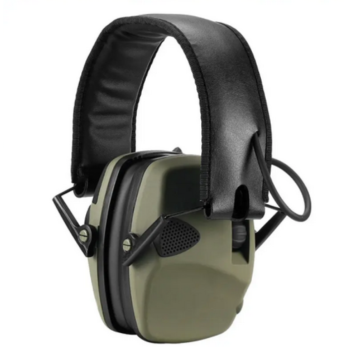 Навушники для стрільби активні тактичні Tactical Sport Army Olive
