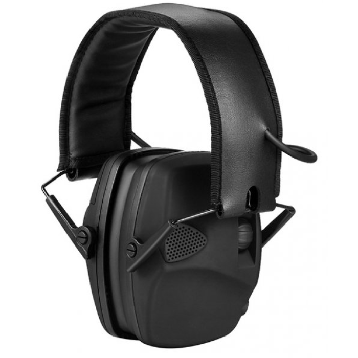Навушники для стрільби активні тактичні Tactical Sport Army Black