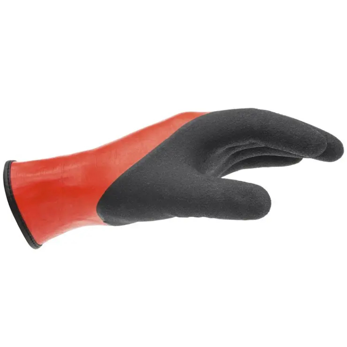 Рукавички захисні водонепроникні WURTH MULTIFIT-DRY р.08 Чорно-червоні (0899405508)