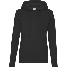 Худі Fruit of the Loom Hooded Sweat Ladies Черный L