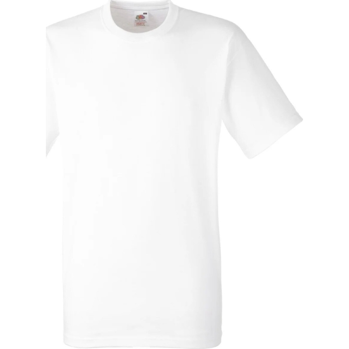 Футболка Fruit of the Loom Valueweight Fitted Белый XL