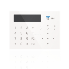 Клавиатура Tiras Orion К-GLCD white