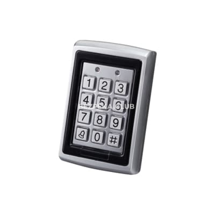 Кодова клавіатура Yli Electronic YK-568L із вбудованим зчитувачем карт/брелоків