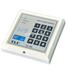 Кодовая клавиатура Yli Electronic YK-168 со встроенным считывателем карт/брелоков