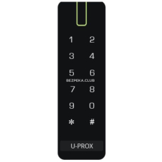 Кодова клавіатура U-Prox SL keypad із вбудованим зчитувачем карт/брелоків