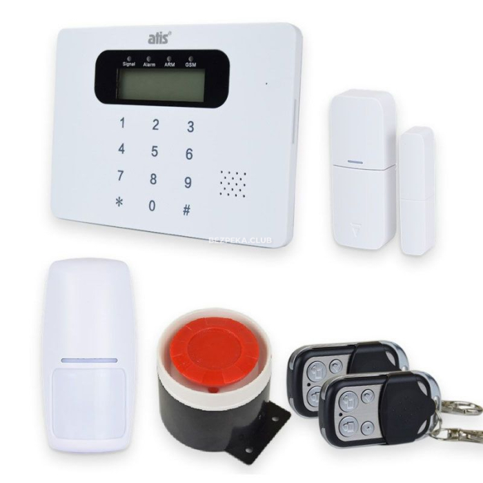 Комплект бездротової сигналізації Atis Kit GSM 100 із вбудованою клавіатурою