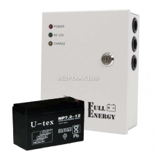 Комплект безперебійного живлення Full Energy BBG-123+U-tex NP7.2-12