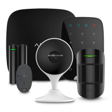 Комплект сигналізації Ajax StarterKit + KeyPad black + Wi-Fi камера 2MP-C22EP