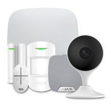Комплект сигналізації Ajax StarterKit + HomeSiren white + Wi-Fi камера 2MP-C22EP