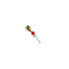 Блешня паяна "Крапля Мала №14" Gold 0,2g (50шт\уп)