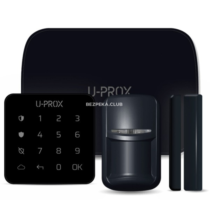 Комплект бездротової сигналізації U-Prox MP black