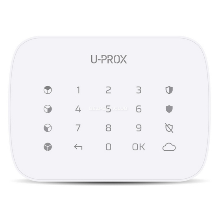 Клавіатура U-Prox Keypad G4 white