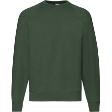 Світшот Fruit of the Loom Raglan Sweat Темно-Зеленый L