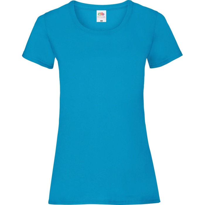 Футболка Fruit of the Loom Valueweight Ladies Бирюзовый XL