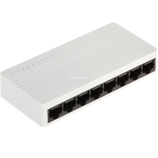 8-портовий комутатор Hikvision DS-3E0108D-E некерований