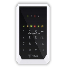 Кодова клавіатура Tiras K-PAD4+ для керування охоронною системою Orion NOVA II