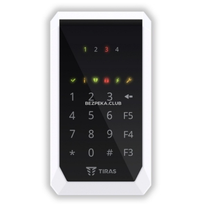 Кодова клавіатура Tiras K-PAD4+ для керування охоронною системою Orion NOVA II