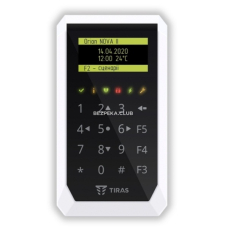 Кодова клавіатура Tiras K-PAD OLED+ для керування охоронною системою Orion NOVA II