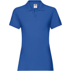 Теніска Fruit of the Loom Premium Polo Ladies Ярко-Синий S