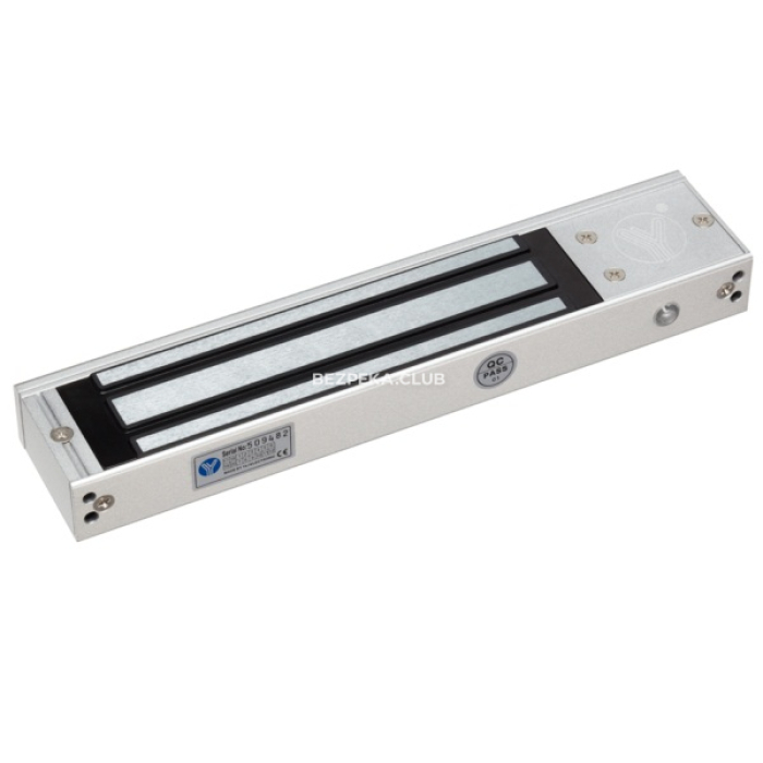 Електромагнітний замок Yli Electronic YM-350N(LED)-DS з датчиком стану дверей та замку, світловою індикацією
