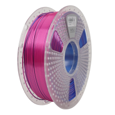 Silk PLA+ пластик Sunlu Dual Color для 3D-принтера 1.75mm 1кг Червоний-Синій
