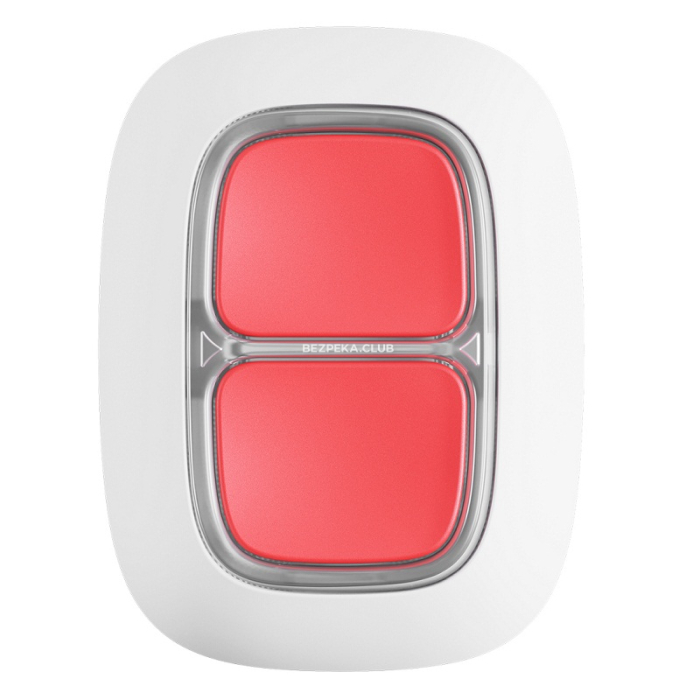 Тривожна кнопка Ajax DoubleButton white