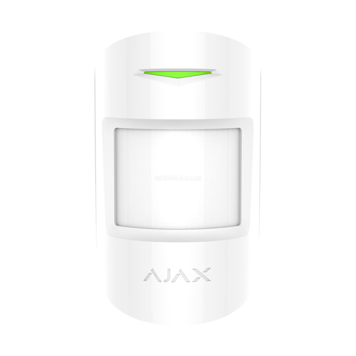 Бездротовий датчик руху Ajax MotionProtect Plus white з мікрохвильовим сенсором